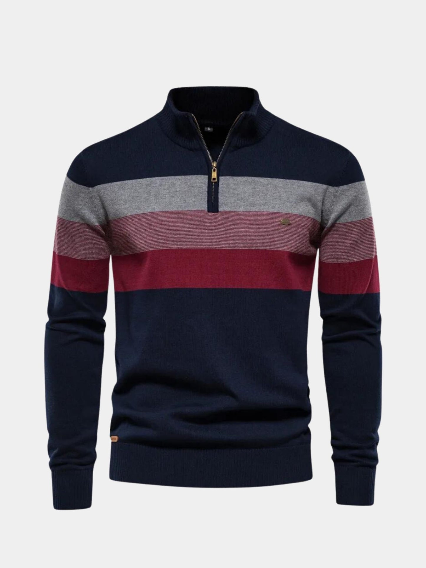 Maglione minimalista a collo alto - <tc>Cross & Crown</tc>