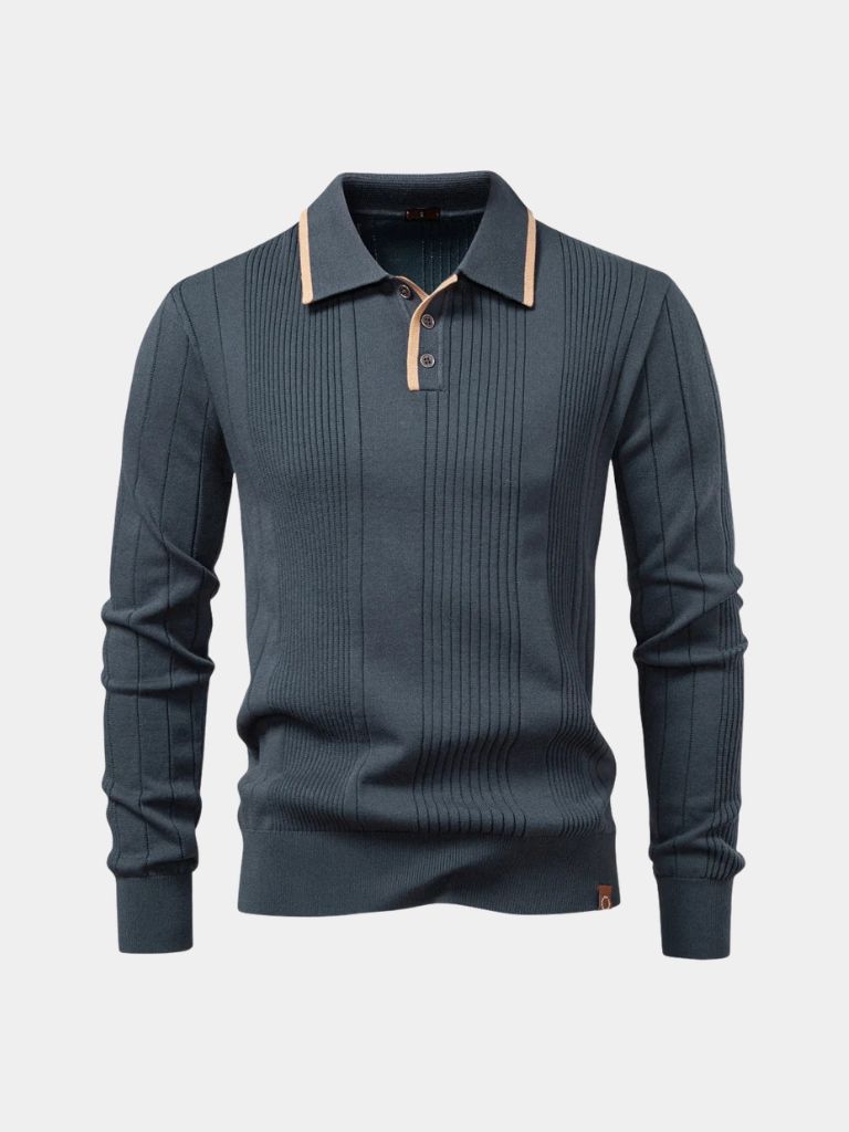 Langford Polo Knit Shirt - Cross & Crown
