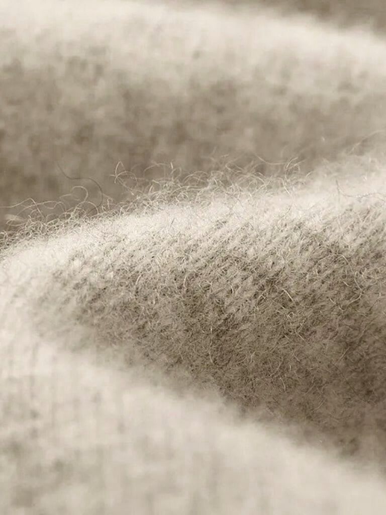 100% Merino Wol V Hals Vest Trui - <tc>Cross & Crown</tc>