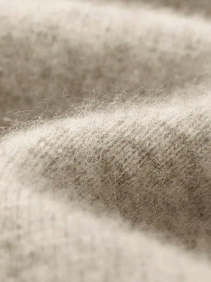 100% Merino Wol V Hals Vest Trui - <tc>Cross & Crown</tc>