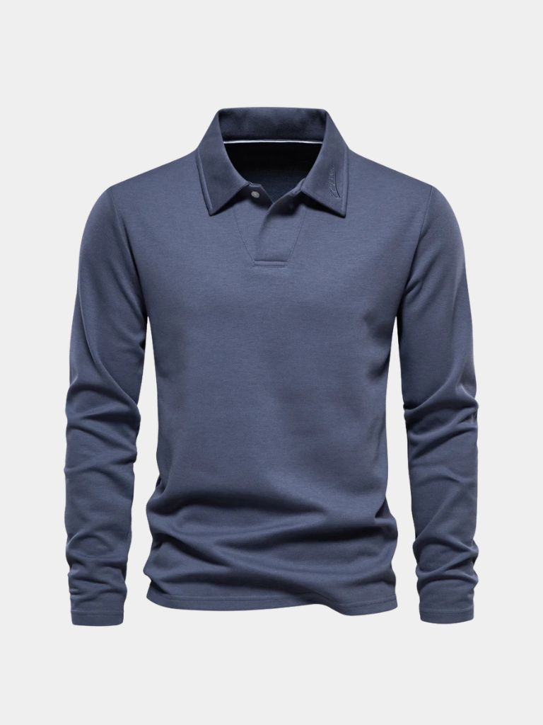 Linear Division Polo - Cross & Crown