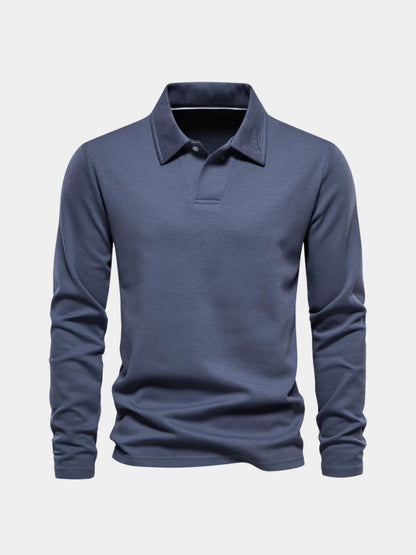 Linear Division Polo - Cross & Crown