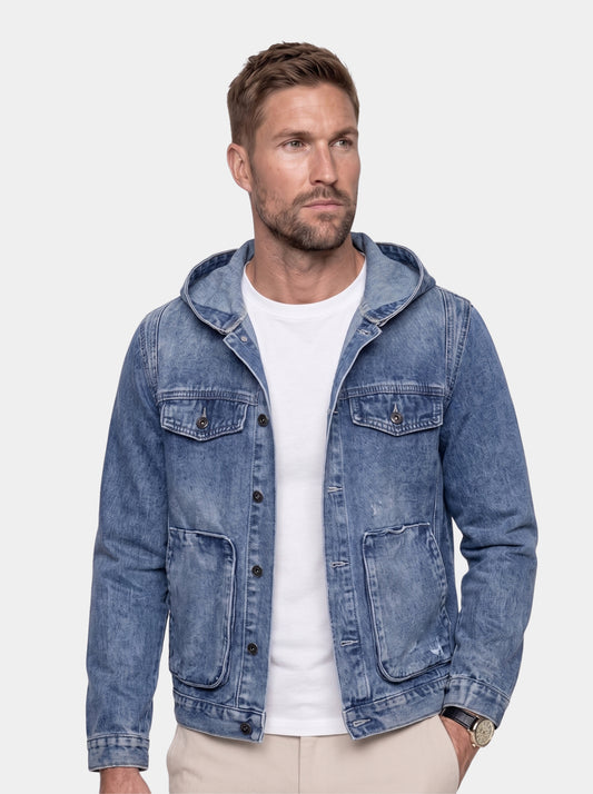 Chaqueta con capucha Resolute – Cross & Crown