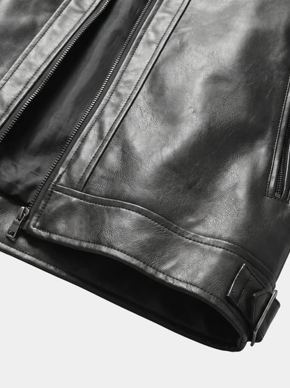 Vulcan Diamond Leather Jacket – Cross & Crown
