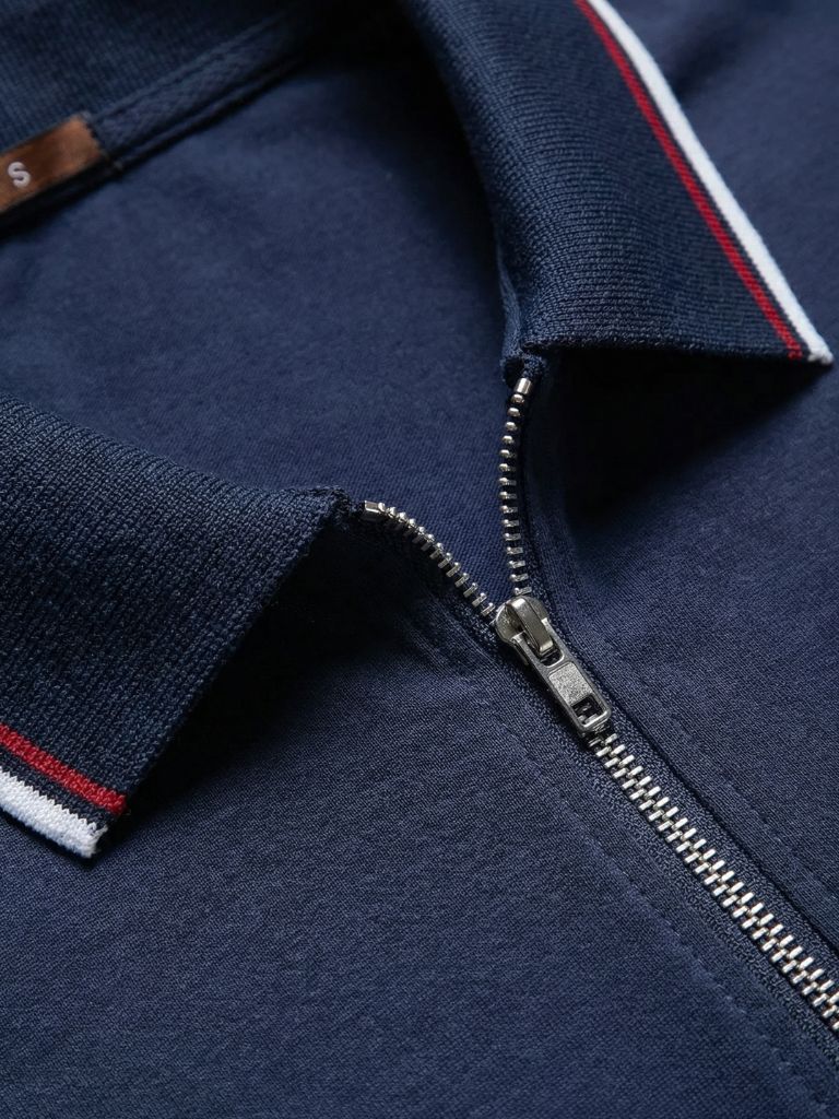 Horizon Striped Polo - Cross & Crown