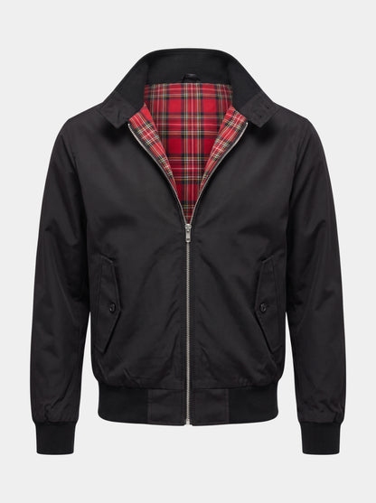 Chaqueta clásica con cremallera Duke – Cross & Crown