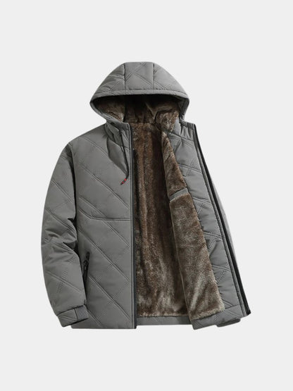 Slate Cavalier Zip Jacket - Cross & Crown