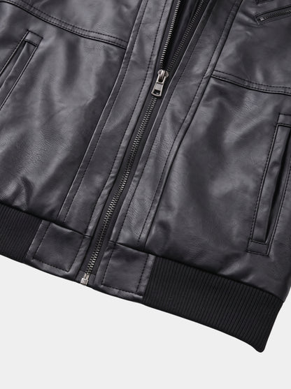 Ignis Dual-Zip Moto Jacket – Cross & Crown