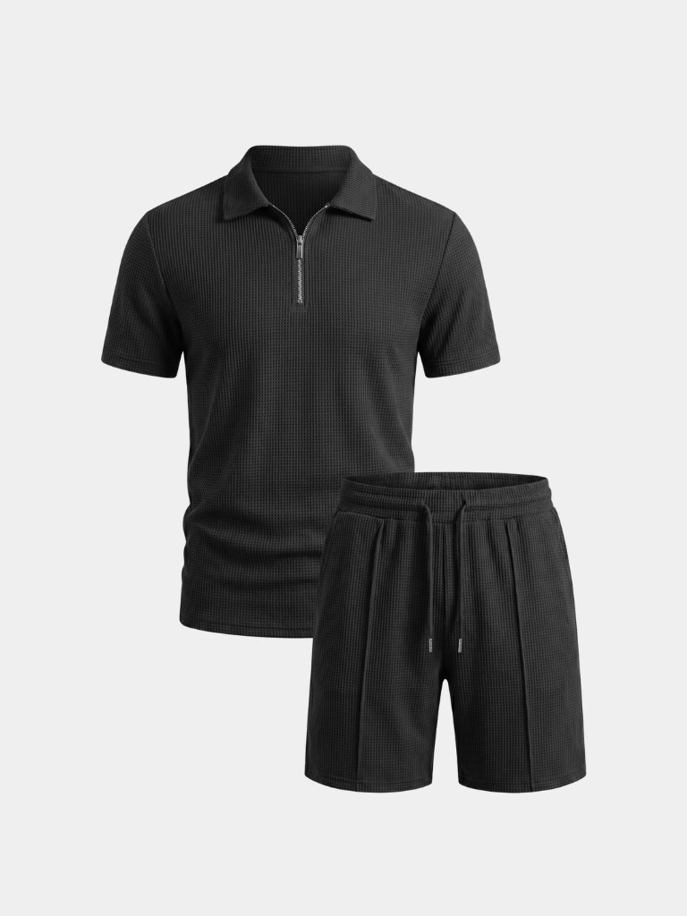 Garrison Grid-Sleeve Set - Cross & Crown