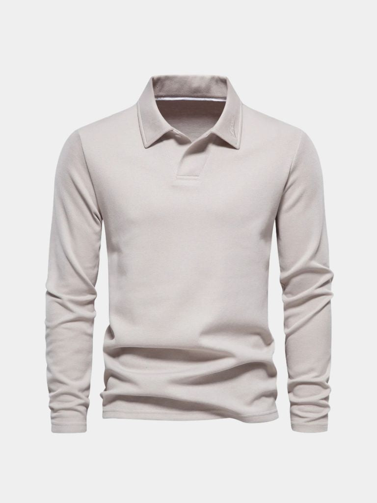 Linear Division Polo - Cross & Crown