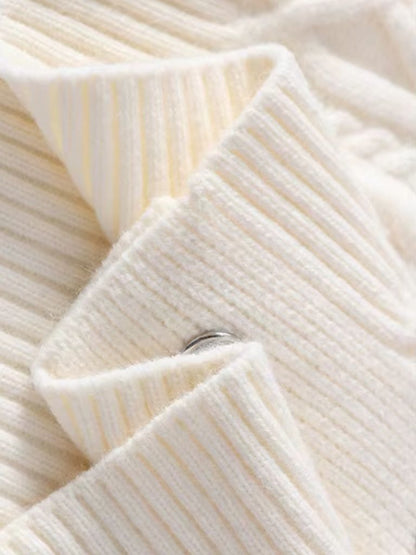 アカデミーショールネックニット - クロス＆クラウン