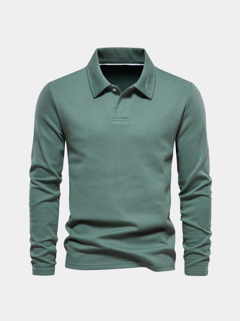 Linear Division Polo - Cross & Crown