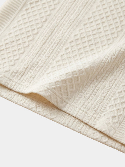 Diamond Lattice Resort Polo - Cross & Crown