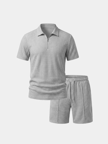 Garrison Grid-Sleeve Set - Cross & Crown