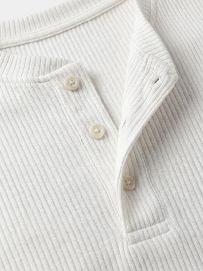 Latitude Ribbed Henley - Cross & Crown