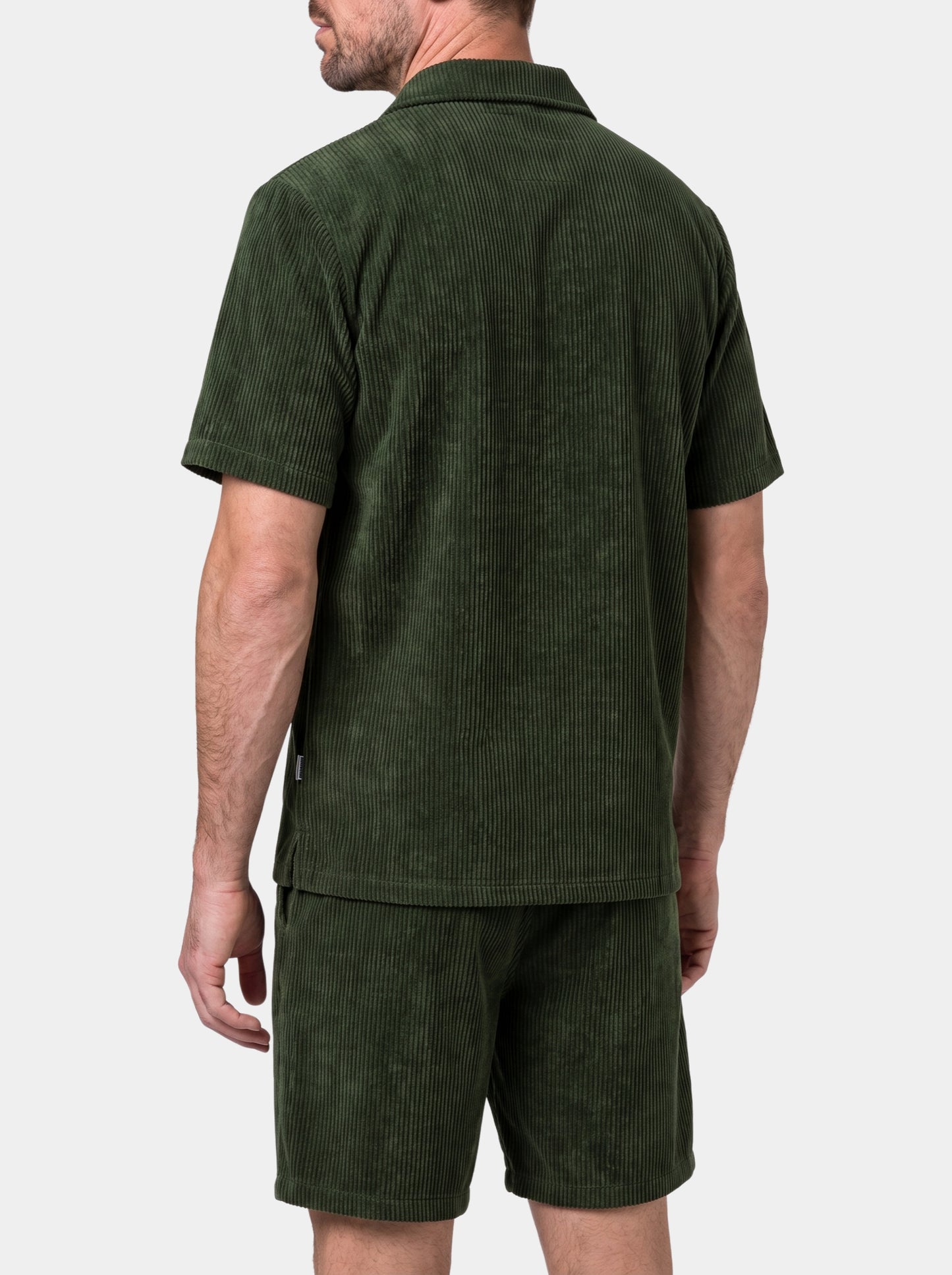 Summer Corduroy Set Shorts and Shirt - Cross & Crown