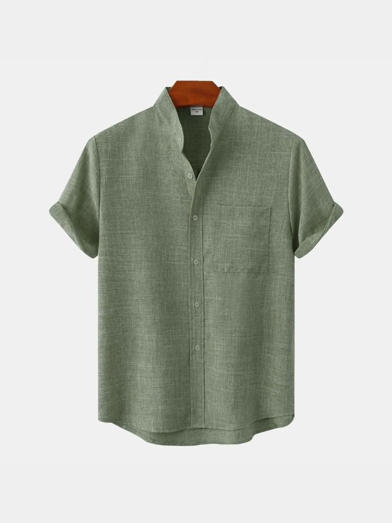 Executive Resort Linen Shirt - Cross & Crown