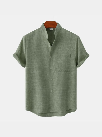 Executive Resort Linen Shirt - Cross & Crown
