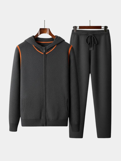 Belvoir Taupe Cashmere Set – Cross & Crown