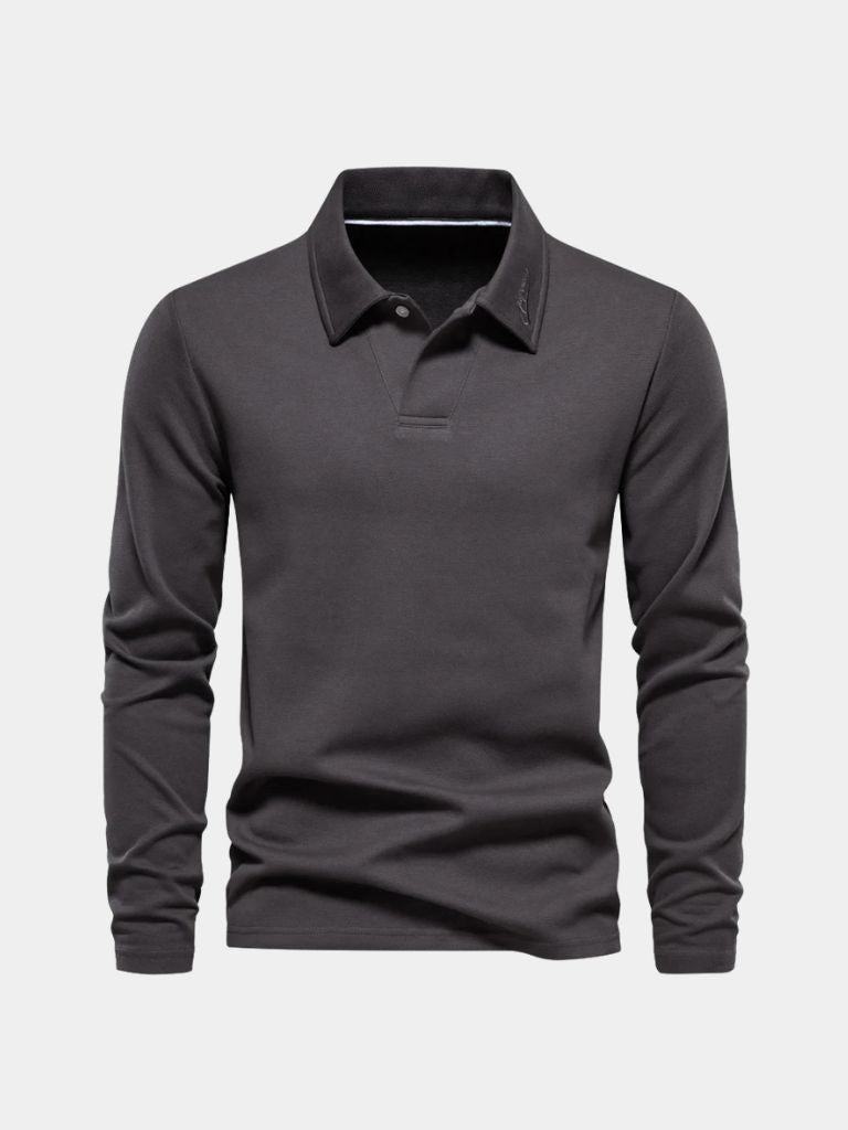 Linear Division Polo - Cross & Crown