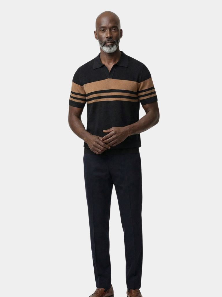 Caramel Lineage Polo – Cross & Crown