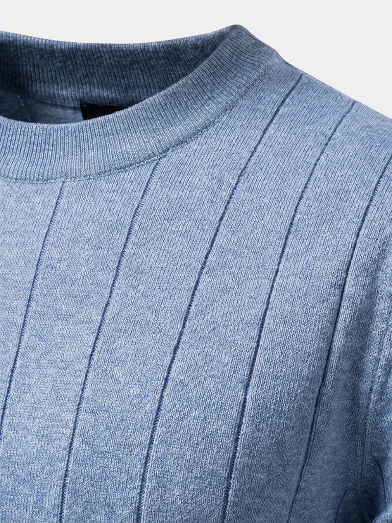 Garrison Texture Crew Top T-Shirt - Cross & Crown