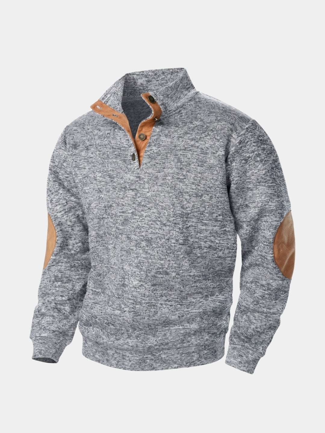 Lucien Heritage Elbow High Collar Pullover - Cross & Crown