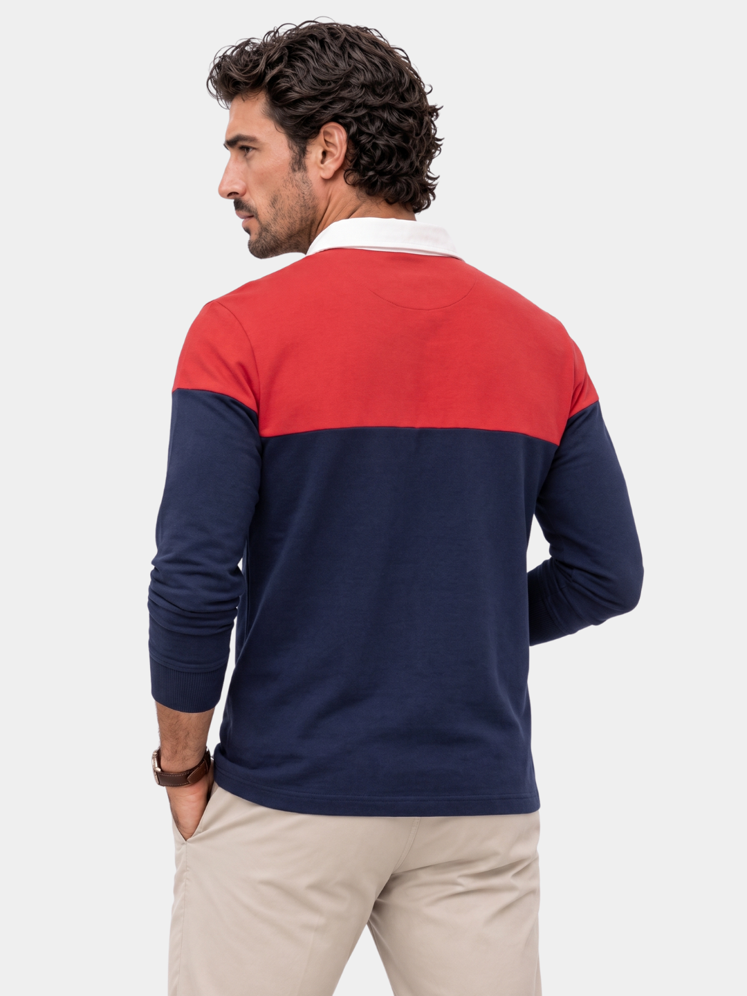 Alpine Zip-Neck Polo Pullover - Cross & Crown