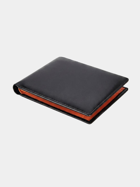 Anti RFID Leather Wallet - Cross & Crown
