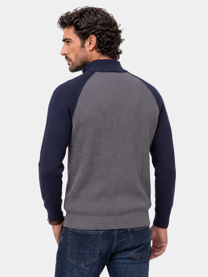 Jersey Apex Sport-Luxe con cremallera corta - Cross & Crown