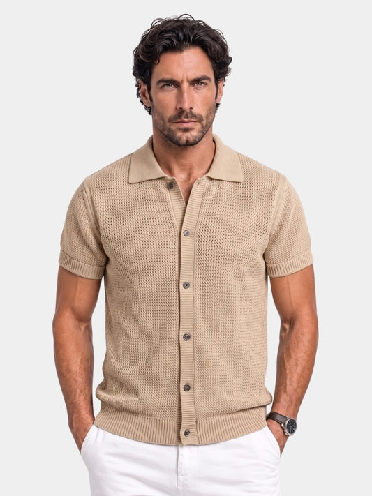 Artisan Panel Resort Shirt - Cross & Crown