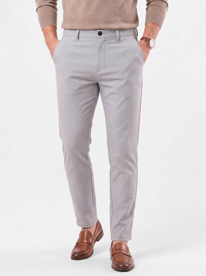 Pantalones minimalistas rectos de fibra de bambú - Cross & Crown