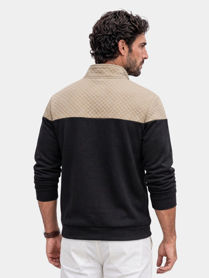 Pulôver de inverno bicolor Cambridge - Cross & Crown