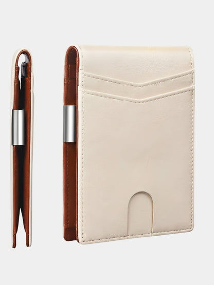 Carbon Fiber Anti RFID Minimalist Wallet - Cross & Crown