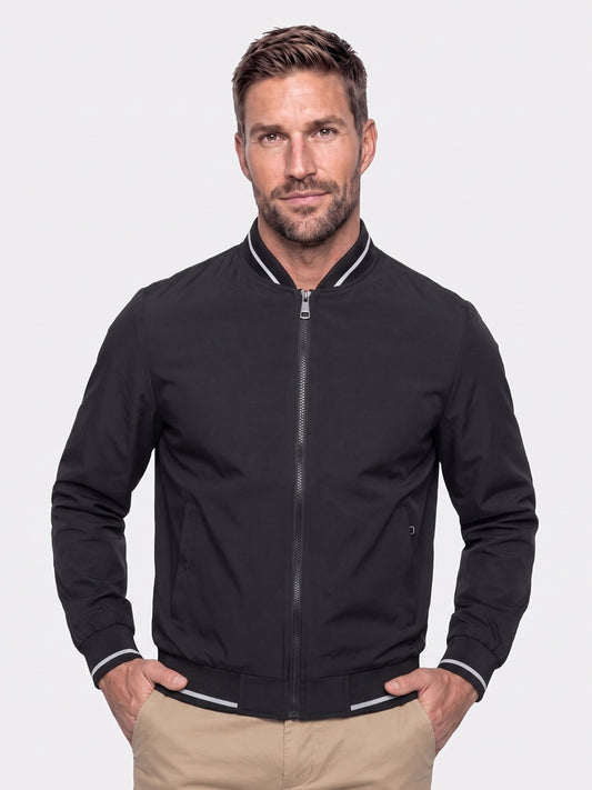 Casual Baseball Bomber Jacket - Cross & Crown