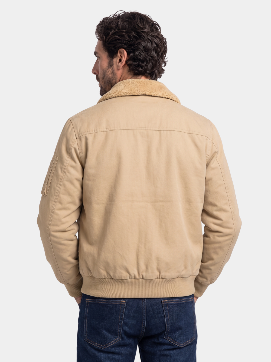 Chaqueta informal de forro polar - Cross & Crown