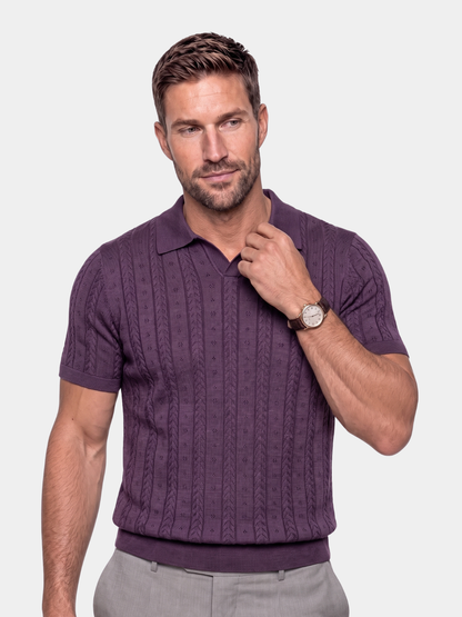 Classic Fit Business Polo Shirt - Cross & Crown