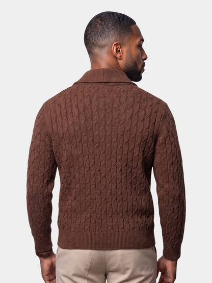 Cardigan classique douillet - Cross & Crown