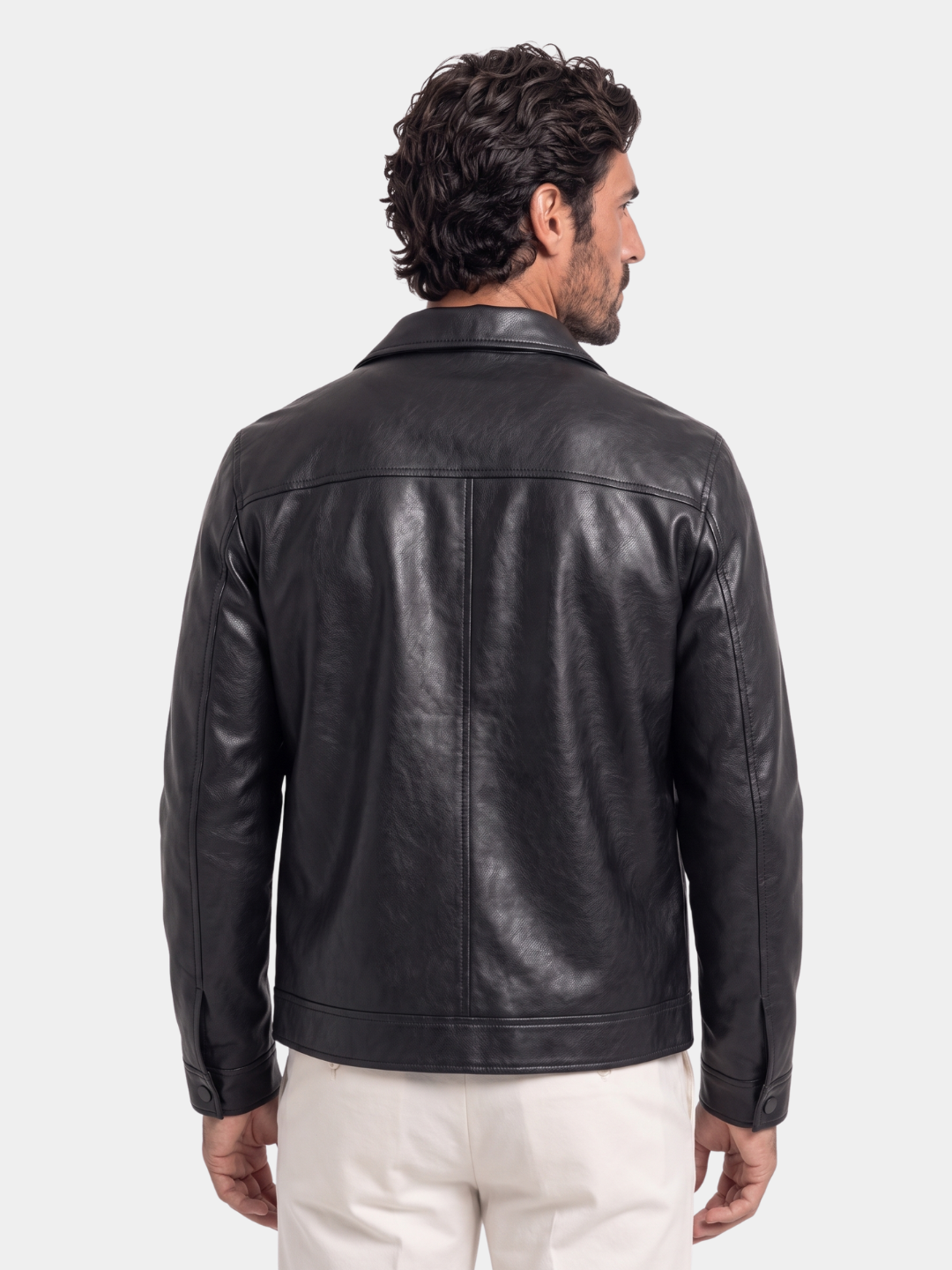 Denver Leather Jacket - Cross & Crown