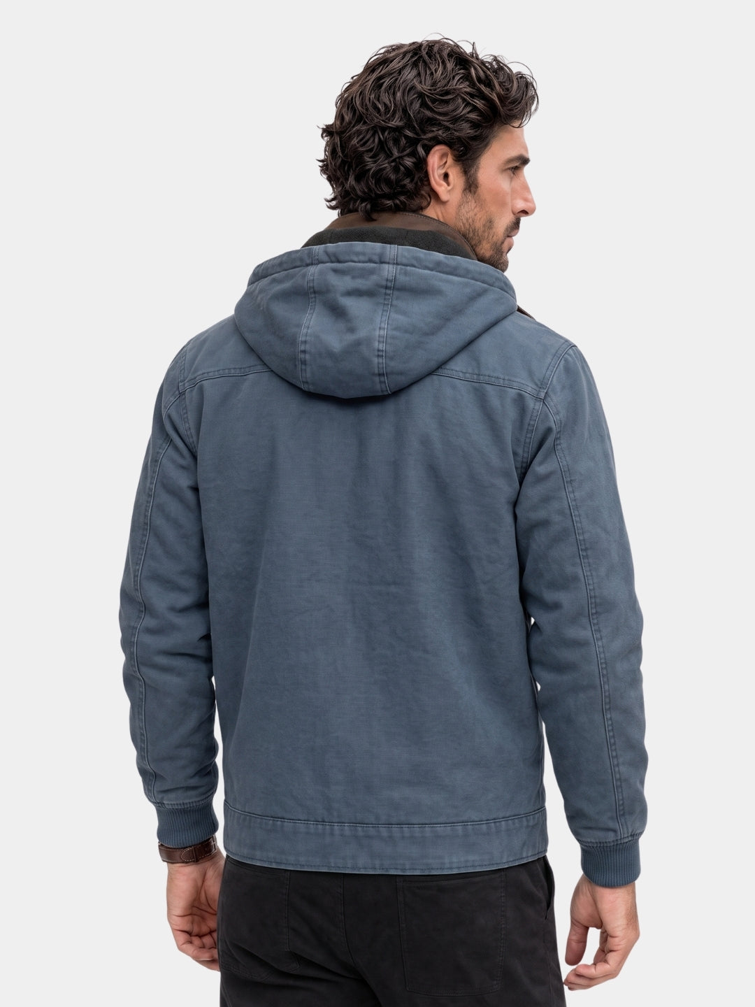 Essential Hooded Work Jacket - Cross & Crown