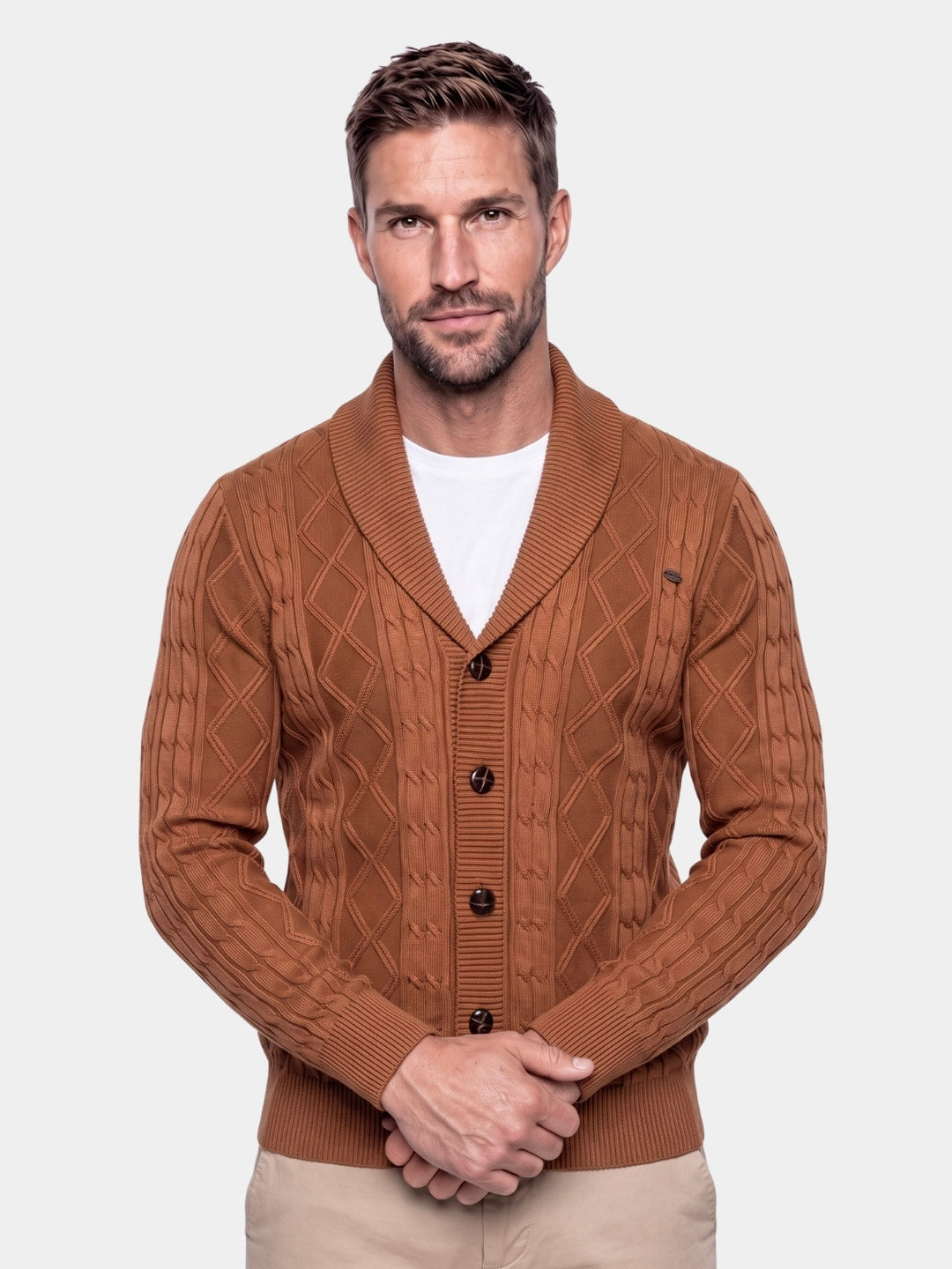 Cardigã Minimalista - Cross & Crown