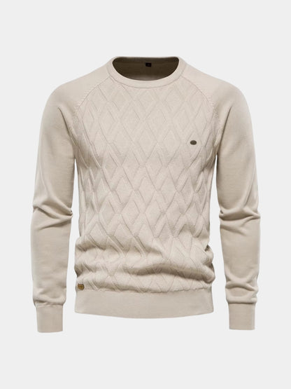 Minimalist Knit Pullover - Cross & Crown