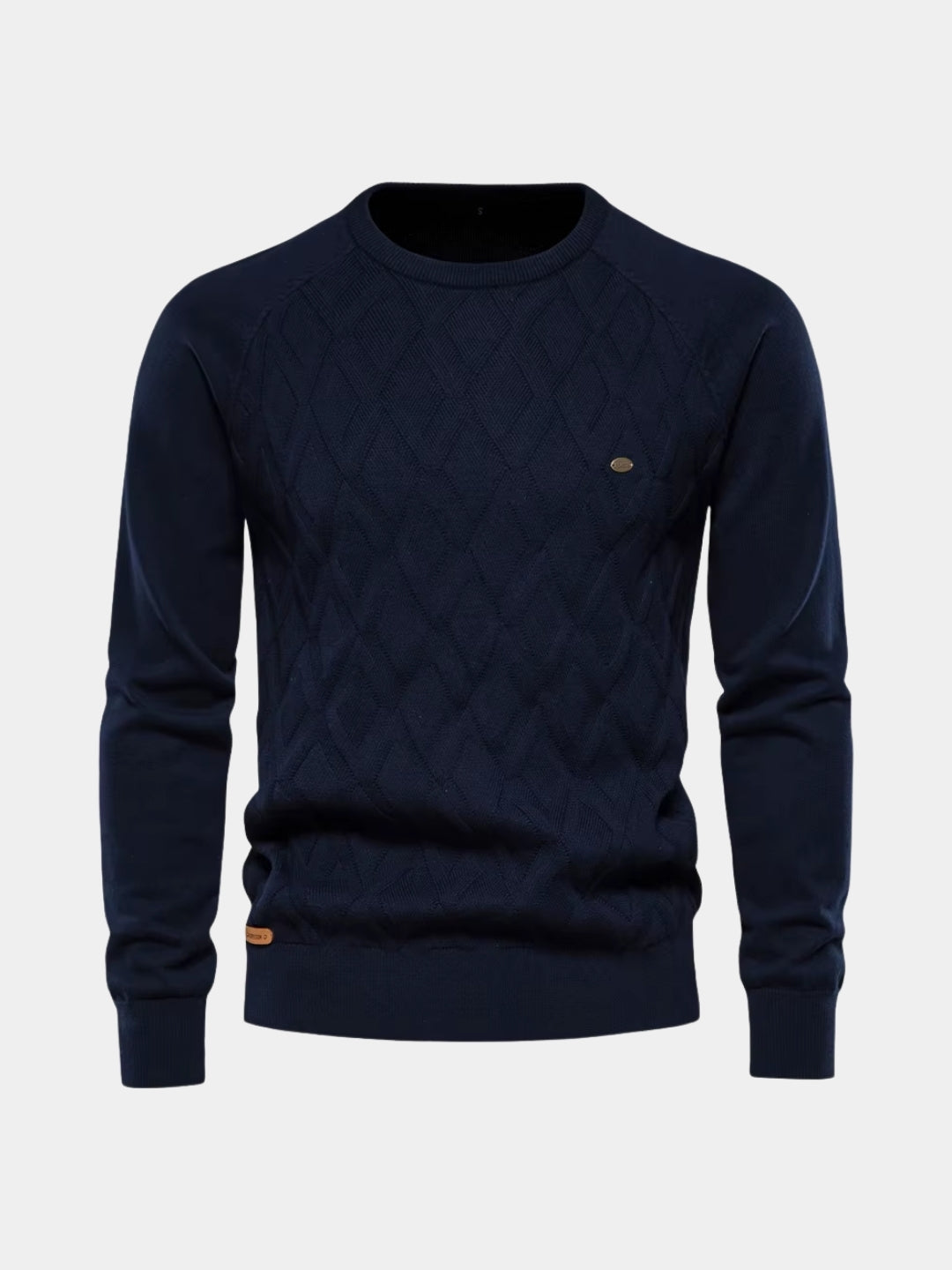 Minimalist Knit Pullover - Cross & Crown