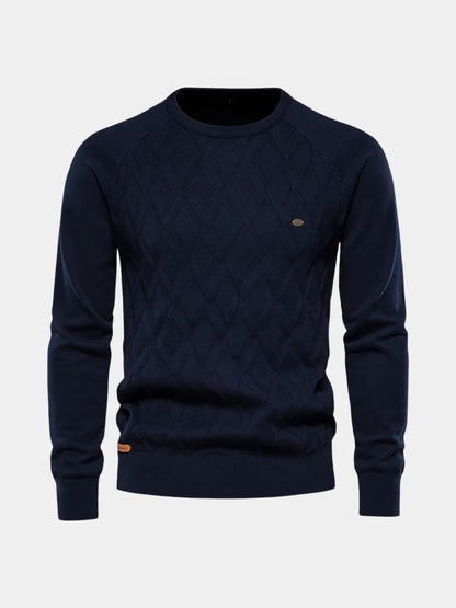 Minimalist Knit Pullover - Cross & Crown