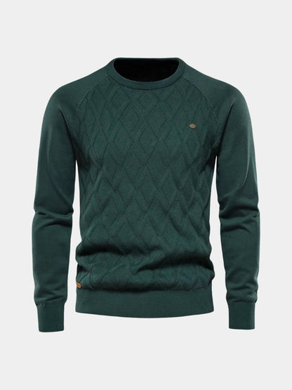 Minimalist Knit Pullover - Cross & Crown