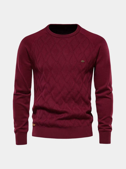 Minimalist Knit Pullover - Cross & Crown