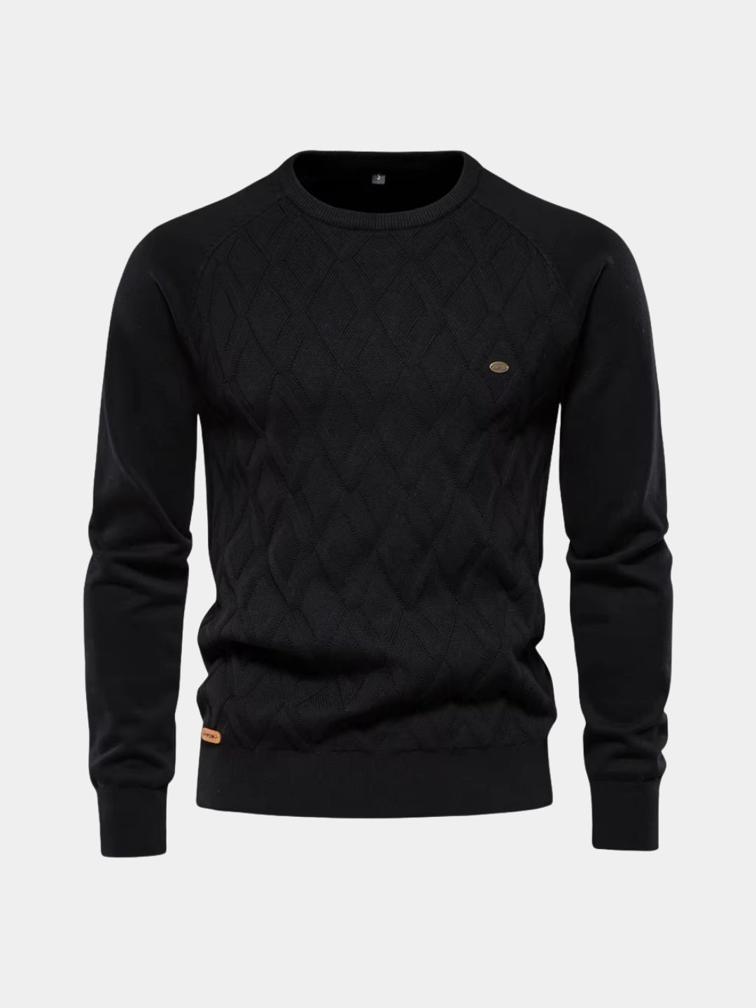 Minimalist Knit Pullover - Cross & Crown