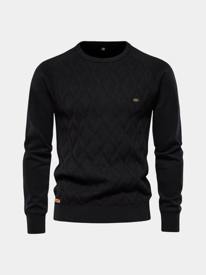 Minimalist Knit Pullover - Cross & Crown
