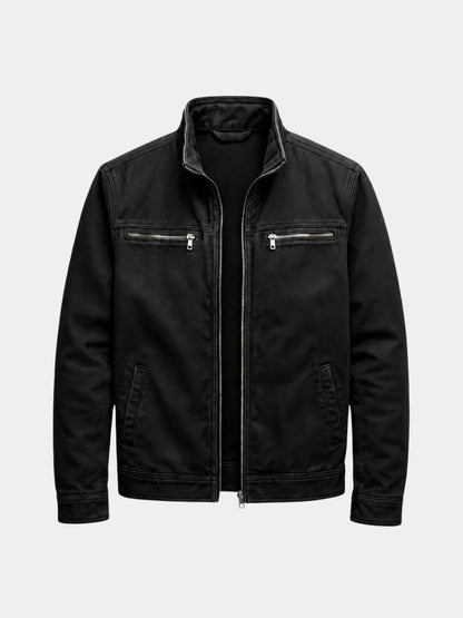 Valmont Vintage Black Field Jacket - Cross & Crown