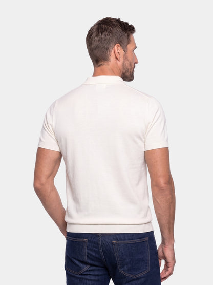 Imperial Ribbed Polo - Cross & Crown
